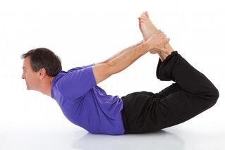 Yoga Asana für Prostatitis
